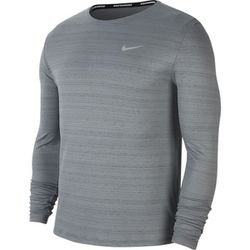 ヨドバシ Com ナイキ Nike ナイキ Dri Fit マイラー ロングスリーブ トップ Cu5990 084 スモークグレー Lサイズ ランニングシャツ メンズ 通販 全品無料配達