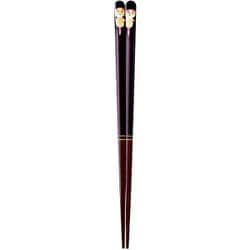 ISSOU 先角箸 会津蒔絵 干支箸/戌 20.5cm