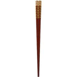 ISSOU 箸 寄せ木麦穂 21cm