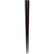 ISSOU 箸 五角縞黒檀 浄法寺漆仕上 24cm