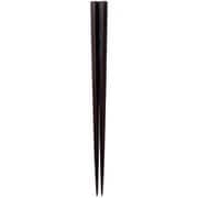 ISSOU 箸 五角縞黒檀 浄法寺漆仕上 22cm
