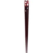 ISSOU 先角箸 会津蒔絵 うさぎのお花見 20.5cm