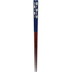 ISSOU 箸 貝象嵌 白金桜 23cm