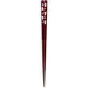 ISSOU 箸 貝象嵌 白金桜 21cm