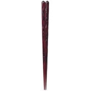 ISSOU 箸 若狭塗 粋柄 一雫 21cm