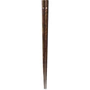 ISSOU 先角箸 若狭塗 粋柄 月旦 23cm