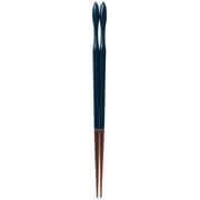 ISSOU 六角箸 若狭塗 粋柄 堤 23cm