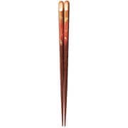 ISSOU 先角箸 若狭塗 粋柄 陽炎 20.5cm