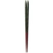 ISSOU 箸 若狭塗 粋柄 屋形 23cm