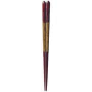 ISSOU 箸 若狭塗 粋柄 風の盆 21cm