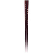 ISSOU 箸 若狭塗 粋柄 金木犀 21cm