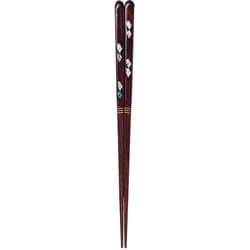 ISSOU 箸 若狭塗 粋柄 浮菱貝 23cm