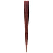 ISSOU 先角箸 若狭塗 粋柄 力士箸 八角 24cm