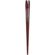 ISSOU 五角箸 若狭塗 粋柄 絹雲 21cm