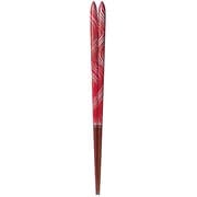 ISSOU 箸 若狭塗 粋柄 祥慶 B 21cm
