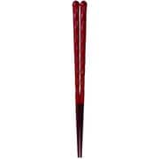 ISSOU 先角箸 若狭塗 粋柄 孔雀 20.5cm