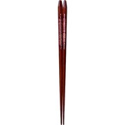 ISSOU 先角箸 若狭塗 粋柄 浪のあかり 21cm