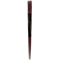 ISSOU 先角箸 若狭塗 粋柄 神通 23cm
