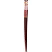 ISSOU 先角箸 若狭塗 粋柄 桜千鳥 21.5cm
