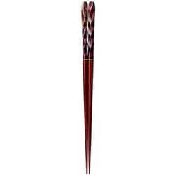 ISSOU 箸 若狭塗 粋柄 輝煌 23cm
