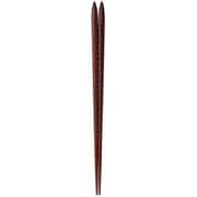 ISSOU 箸 若狭塗 粋柄 彫技 麻の葉 23cm