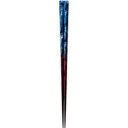 ISSOU 箸 若狭塗 粋柄 波音 23cm