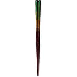ISSOU 箸 若狭塗 粋柄 古代の煌き 23cm