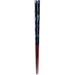 ISSOU 先角箸 若狭塗 粋柄 天翔 23cm