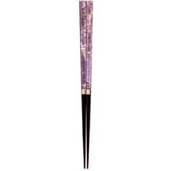 ISSOU 箸 若狭塗 粋柄 雅貝 21cm （食洗機対応）