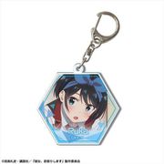彼女、お借りします アクリルキーホルダー デザイン08 更科瑠夏 B [キャラクターグッズ]