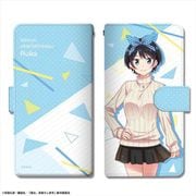 彼女、お借りします ブックスタイルスマートフォンケース Mサイズ デザイン03 更科瑠夏 [キャラクターグッズ]