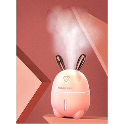 超音波加湿器　(ピンク) 超音波加湿器1.0L ピンク（P） EL-C019（P） 1個 - アスクル