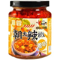 ヨドバシ.com - 老騾子 朝天 蒜蓉辣椒醤 にんにく入辛味調味料（大