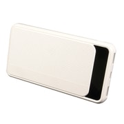 モバイルバッテリー 10000mAh PD対応 ホワイト LU2CMP100-CAWH