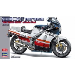 21732 1/12 オートバイシリーズ スズキ RG400γ 前期型 レッド/ホワイトカラー w/アンダーカウル [組立式プラスチックモデル 2025年7月再生産]