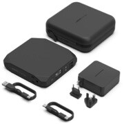 Omni20+ProBundle モバイルバッテリー 20400mAh +AC充電器 保護ケース付 ブラック OP2HC005