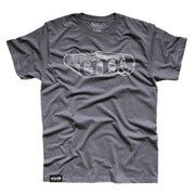 AP401 Vanish Logo T-Shirt ClassicGry XL [アウトドア カットソー メンズ]