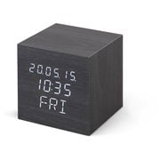 デジタル置時計 ブラック ICW-02W-B