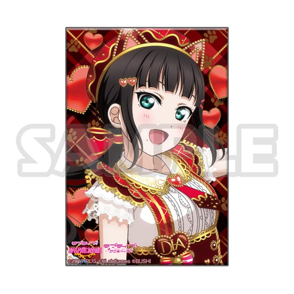 ラブライブ サンシャイン スタンディバッジ 黒澤ダイヤ キャラクターグッズ