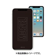 MV-166A [iPhone 12 mini 用 ガラススクリーンプロテクター MARVEL ロゴ]
