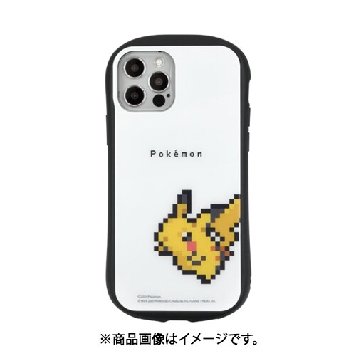 Poke 684a Iphone 12 メーカー直売 Pro ピカチュウ ポケットモンスター 用 ハイブリッドガラスケース