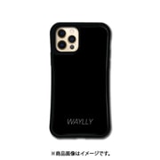 mksl-set-12-blk [iPhone 12/iPhone 12 Pro 用 ケース WAYLLY-MK セット スモールロゴ ブラック]