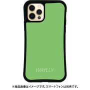 mksl-set-12-gre [iPhone 12/iPhone 12 Pro 用 ケース WAYLLY-MK セット スモールロゴ グリーン]