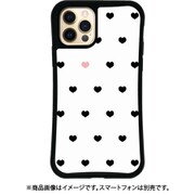 mklv-set-12-ptn [iPhone 12/iPhone 12 Pro 用 ケース WAYLLY-MK セット ラブリー パターン（ホワイト）]