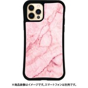mkdrs-set-12-pk [iPhone 12/iPhone 12 Pro 用 ケース WAYLLY-MK セット 大理石 ピンク]