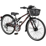 子ども用自転車 エックスキングCTB246 ブラック YG-1288