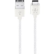 USB-Cケーブル USB 2.0 Type-C to A ホワイト F2CU060bt04-WHT