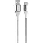 DuraTek USB-A to USB-C 充電ケーブル(1.2m) シルバー F2CU059BT04-SLV