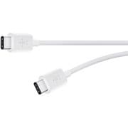 CABLE USB 2.0 TYPE C-TYPE C 3A 6 WHITE F2CU043BT06-WHT