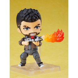 ねんどろいど サイバーパンク2077 V　男性ver サイバーパンク2077」の主人公Vが，ねんどろいどになって登場